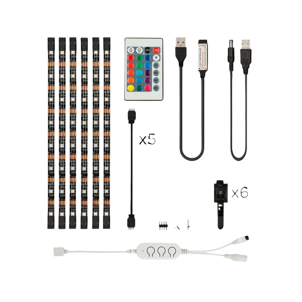 KSIX RGB LED Strips – Smart Color Changing Lights