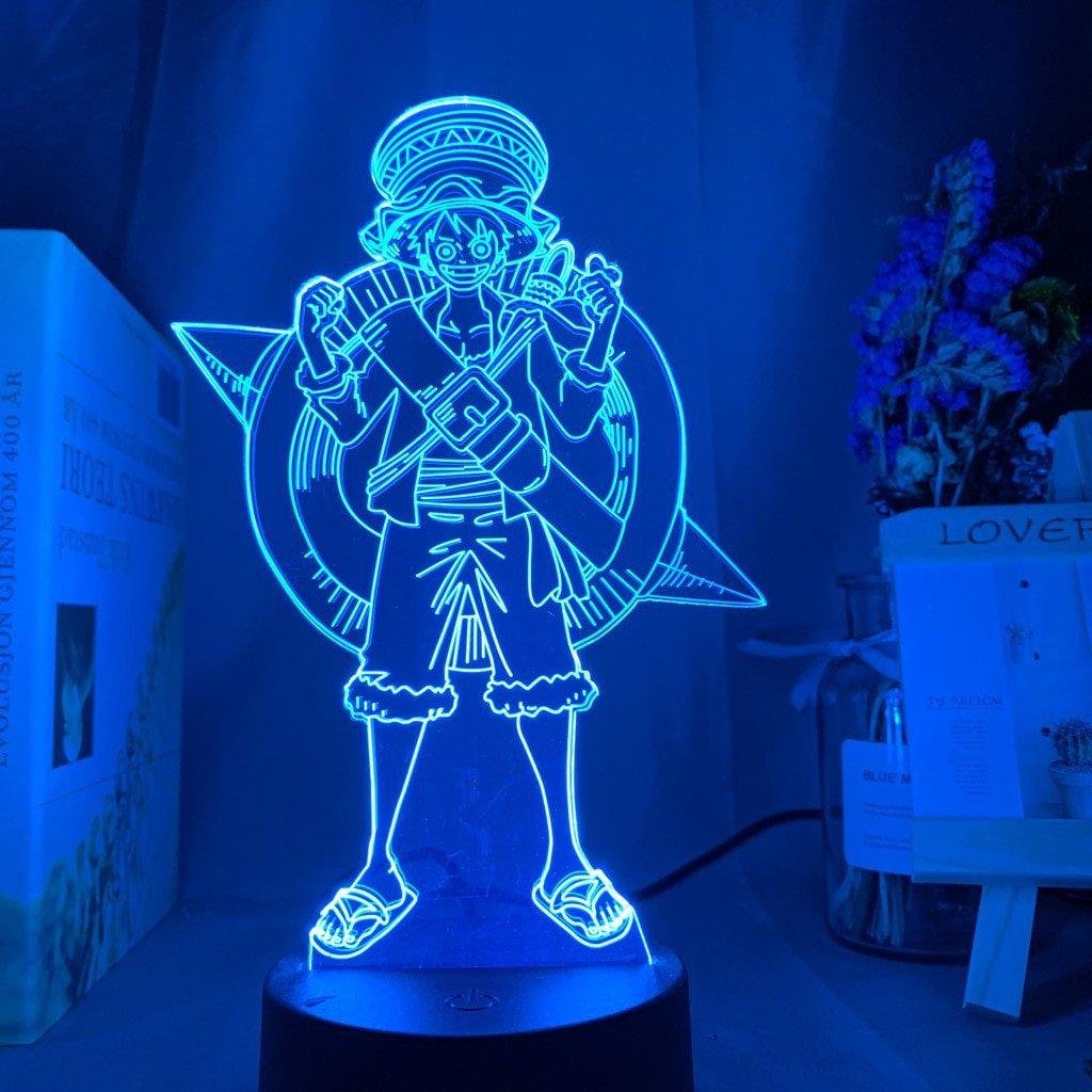 One Piece Luffy Armed 3D LED Lamp  Anime Night Light