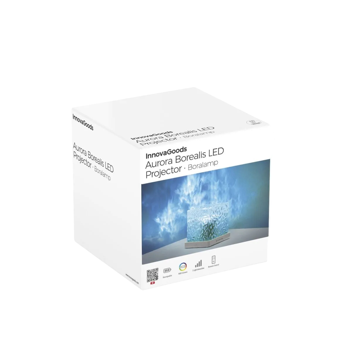 Rechargeable Northern Lights LED Projector Boralamp InnovaGoods